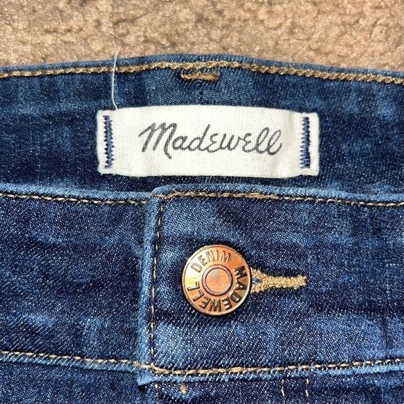 Madewell Petite Curvy High Rise Skinny‎ Jeans Lucille Wash 35P - Picture 6 of 8